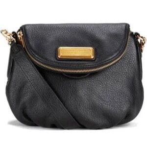 Marc Jacob’s Black Leather Crossbody Bag